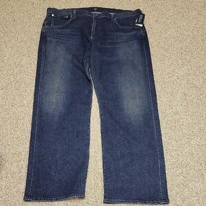 Citizens Of Humanity Dark Blue Relaxed Men Jeans